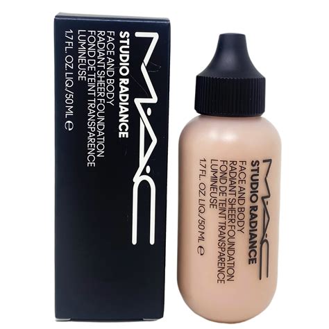 MAC Studio Radiance Face and Body Radiant Sheer Foundation - Shade: W2 ...