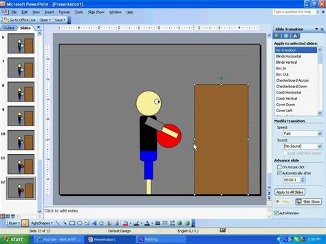 How to make a powerpoint animation : tutorial - YouTube