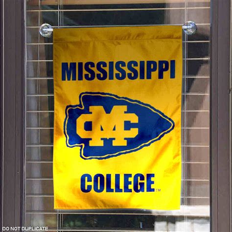 Mississippi College Choctaws Logo Garden Flag - State Street Products