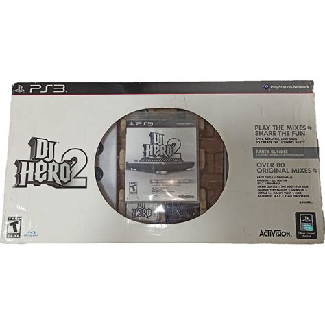 DJ Hero 2 Turntable Activision Bundle - PlayStation 3 - Mundo Joy Games ...