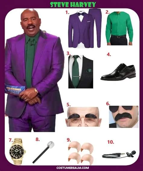 Unleash Your Inner Entertainer: Steve Harvey Costume Guide