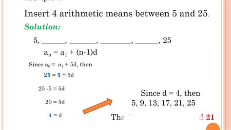 ARITHMETIC MEANS - YouTube