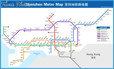 SHENZHEN METRO MAP CHINESE - TravelsFinders.Com