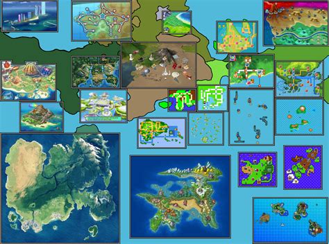 Pokemon Games Map | Sonriente