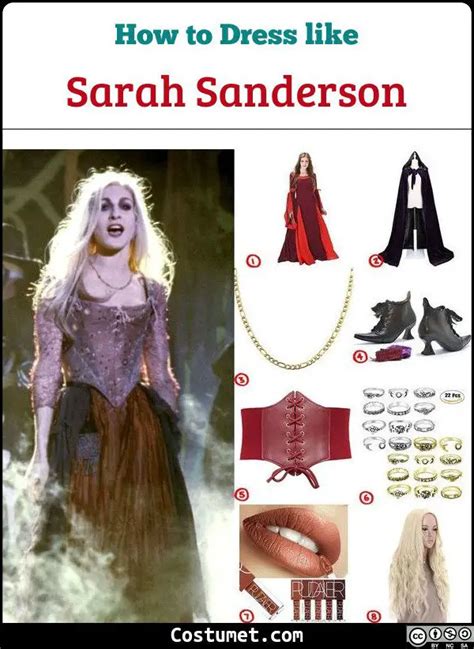 Sarah Sanderson (Hocus Pocus) Costume for Halloween