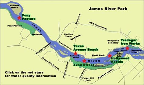 James River Fishing Map - Share Map