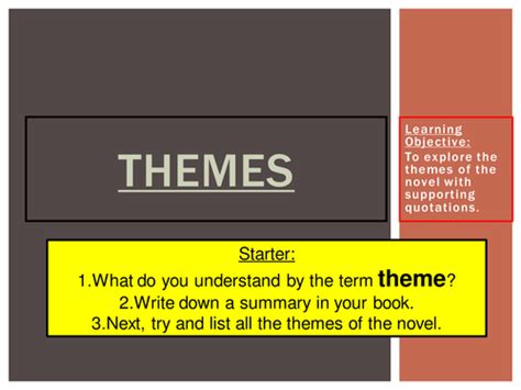 'Of Mice and Men' Themes | Teaching Resources