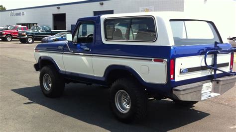 Custom 1979 Ford Bronco