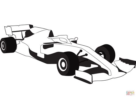 Ferrari F1 Coloring Pages - Free Printable Templates