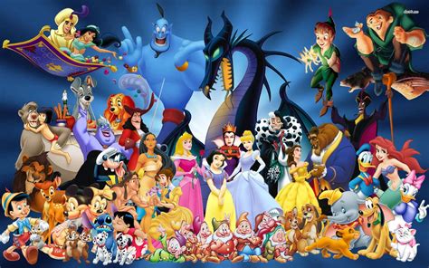 Top 999+ Disney Characters Wallpaper Full HD, 4K Free to Use