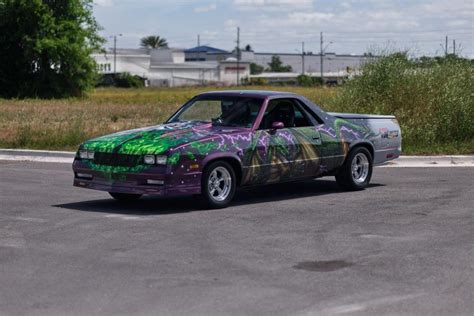 1985 Chevrolet El Camino SS custom truck [Air Brushed by hand] @ Custom trucks for sale