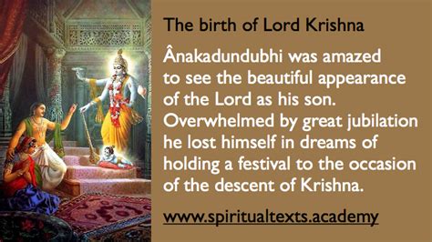 The birth of Lord Krishna according to the Srimad Bhagavatam, chapter 3 | Spiritual Texts Academy