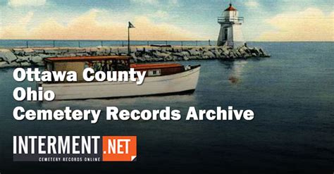 Ottawa County Cemetery Records, Ohio | Genealogy