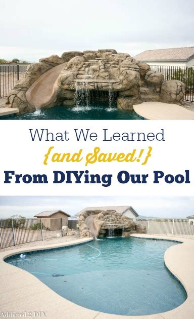 Should You Build Your Own Pool? What We Learned And Saved - Addicted 2 DIY