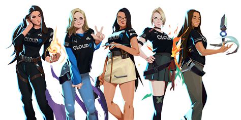 Cloud9 White: Meet the new all-female VALORANT team