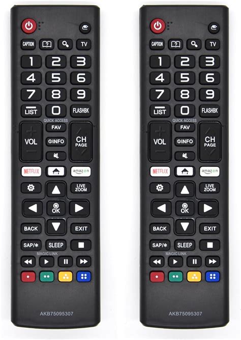 Amazon.com: 【Pack of 2】 New Universal Remote for All LG-TV-Remote ...