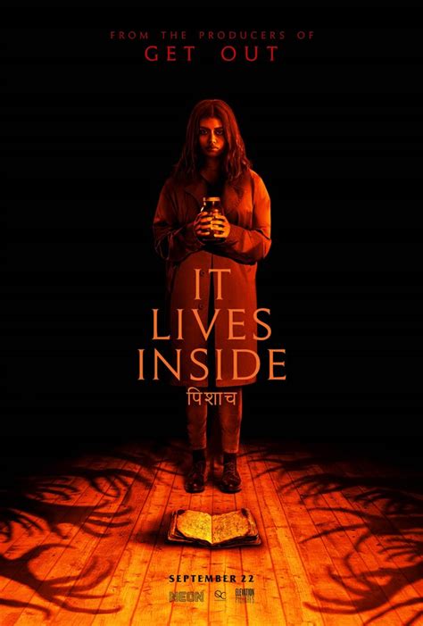 It Lives Inside movie large poster.