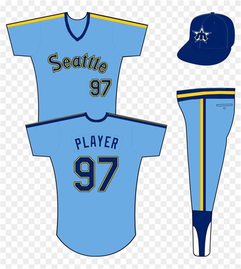 Seattle Mariners - Cleveland Indians Uniforms 1989, HD Png Download ...