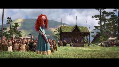 Animated Movies Scenes - Brave Movie Archery Scene - YouTube