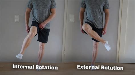 Hip Internal Rotation and External Rotation - Movement, ROM