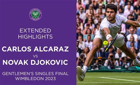 Carlos Alcaraz vs Novak Djokovic: Extended Highlights | Wimbledon 2023 Final - VCP Tennis