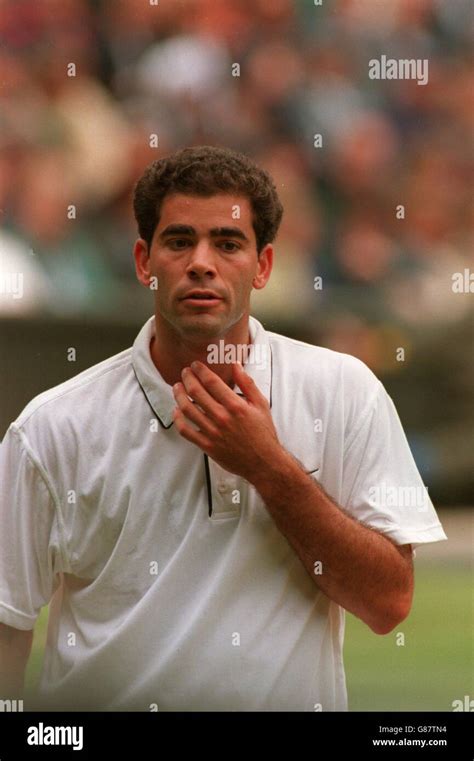 Wimbledon. Pete Sampras Stock Photo - Alamy