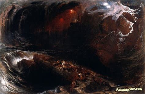 The Deluge Artwork By John Martin Oil Painting & Art Prints On Canvas For Sale - PaintingStar ...