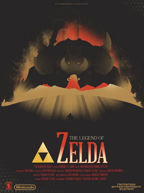 The Legend of Zelda Movie Poster 1 - Etsy