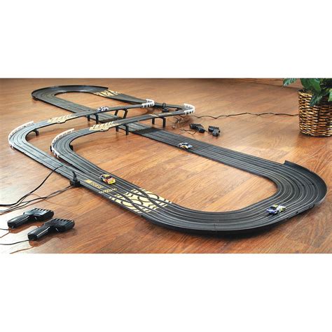 NASCAR® 4 - lane Race Day Slot Car Set - 187681, Toys at Sportsman's Guide