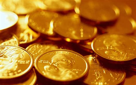 Online crop | round gold-colored coin collection HD wallpaper | Wallpaper Flare