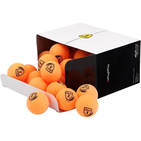 Killerspin Training 1 Star Regulation Table Tennis Balls, 40+, Orange, 25 pk - Walmart.com ...