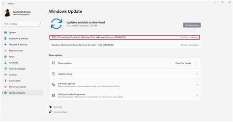 Microsoft Windows Security Updates December 2021 overview