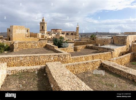 The Citadel in Victoria / Rabat, Gozo, Malta, Europe Stock Photo - Alamy