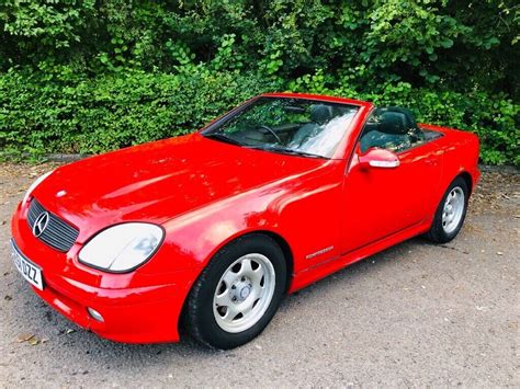 Mercedes Benz SLK 200 Kompressor Convertible 2001 in Red | in Sparkhill ...