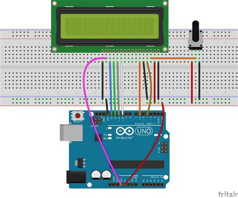 LCD 1602 With Arduino Uno R3 : 6 Steps - Instructables