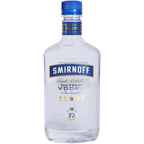 Smirnoff 100 Proof Vodka 375 ml - Applejack