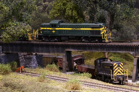 A Rutland Alco, a weary C&O steamer, a subway scene, and other model ...