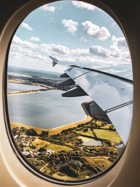 Airplane Window Seat View · Free Stock Photo