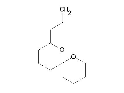 2-allyl-1,7-dioxaspiro[5.5]undecane - C12H20O2, density, melting point, boiling point ...