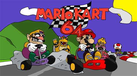 Mario Kart 64 start-up screen by TheKillerUnicorn on DeviantArt