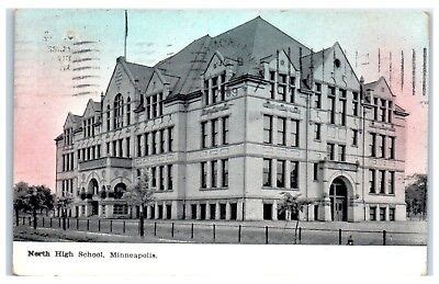 1909 North High School, Minneapolis, MN Postcard | eBay