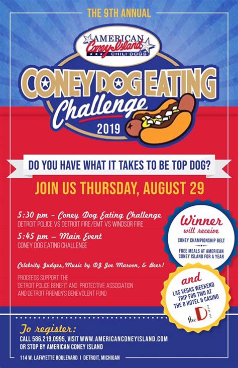 9th Annual Coney Dog Eating Challenge @ Detroit’s American Coney Island ...