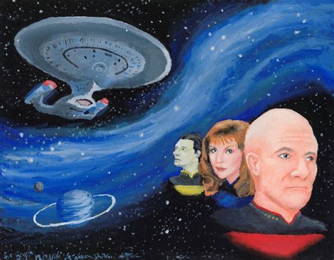 Star Trek Painting at PaintingValley.com | Explore collection of Star ...