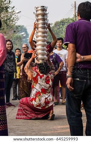 Thailand May2017 Mon People Popular Area Stock Photo 645259993 - Shutterstock