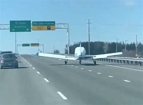 Plane makes emergency landing in middle of motorway | The Independent | The Independent