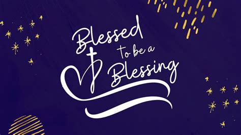 Blessed to be a Blessing - Redeemer Lutheran Church