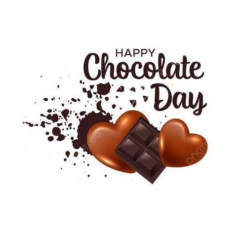 Chocolate Splash Vector Hd PNG Images, Happy Chocolate Day With Splash ...