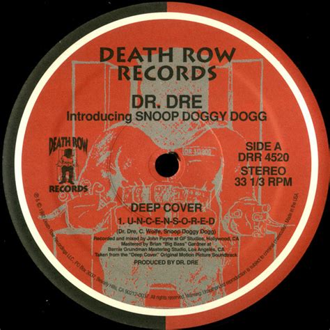 Dr. Dre – Deep Cover – Vinyl (12", 33 ⅓ RPM + 2 more), 2006 [r1178661] | Discogs