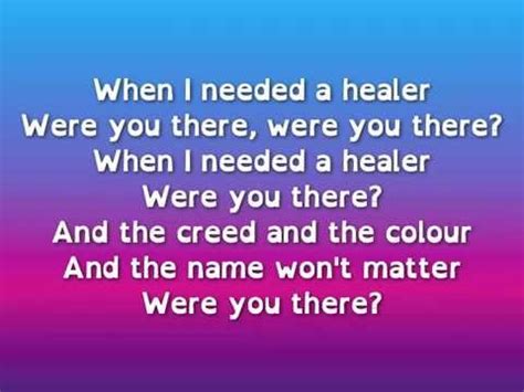 When I needed a Neighbour (with Lyrics) - YouTube