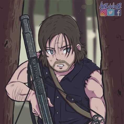 Daryl dixon TWD 🧟‍♂️🏹 by AlexZawa02 on Newgrounds